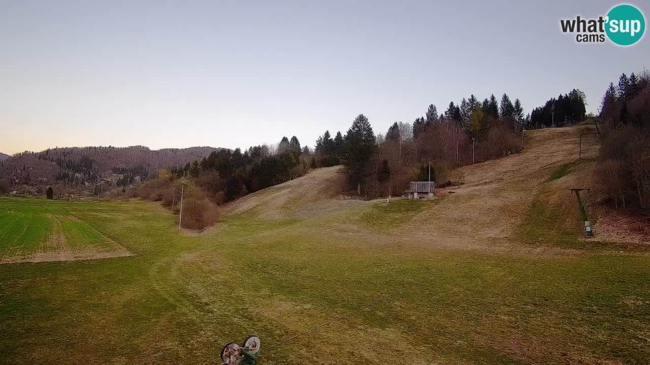 Webcam Smučišče Senožeta – Ski Resort Live View near Bohinj