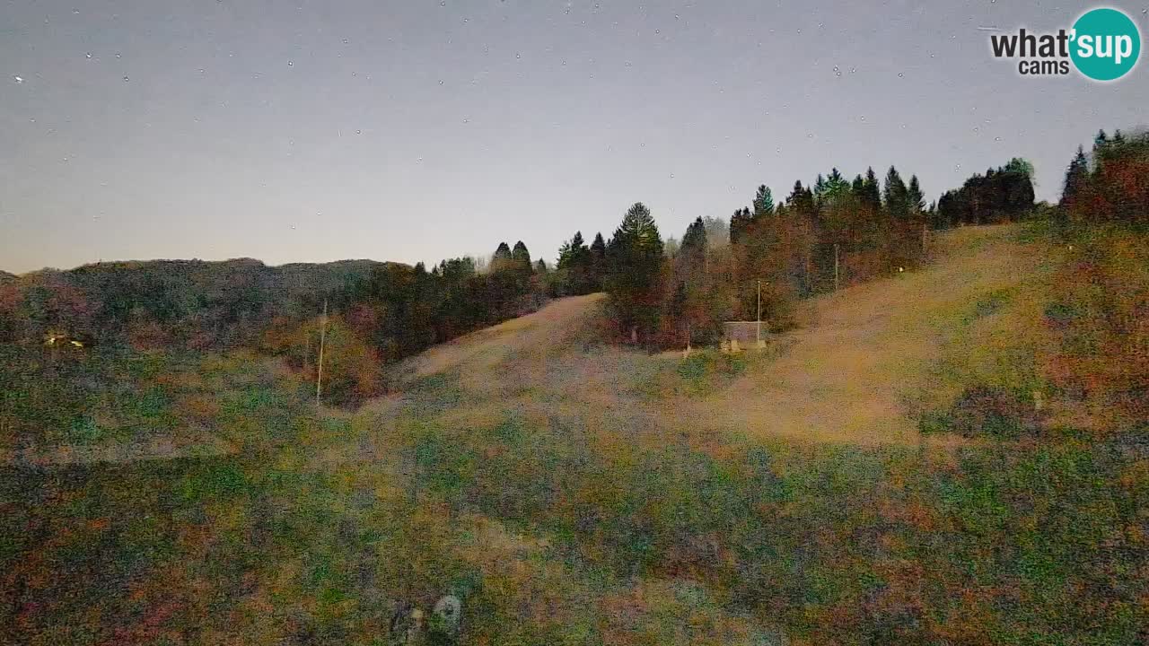 Cámara web Smučišče Senožeta – Estación de esquí en Srednja Vas cerca de Bohinj