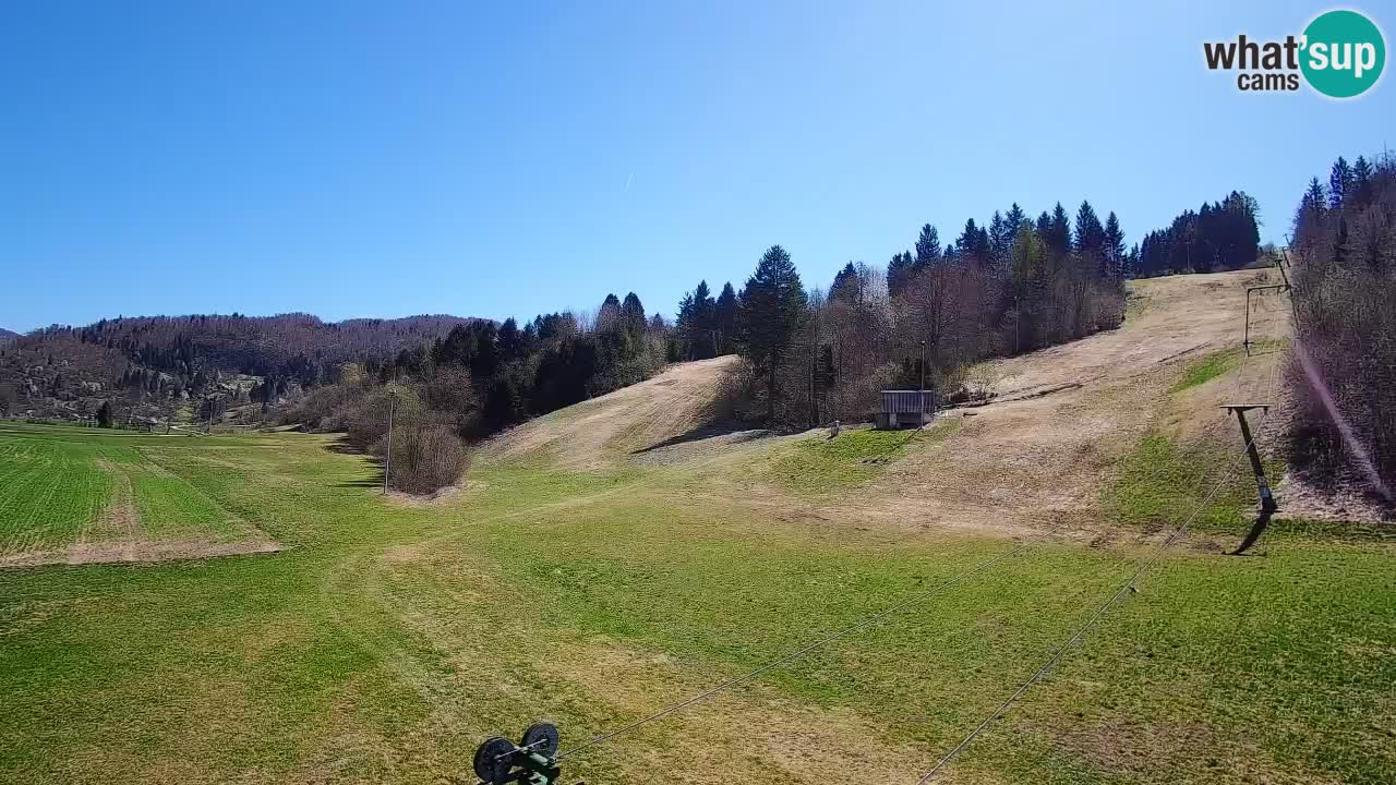 Webcam Smučišče Senožeta – Stazione sciistica a Srednja Vas vicino Bohinj