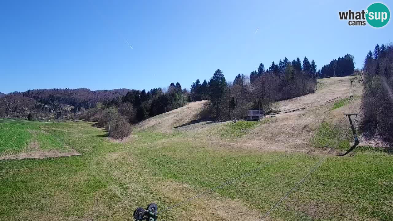 Webcam Smučišče Senožeta – Ski Resort Live View near Bohinj