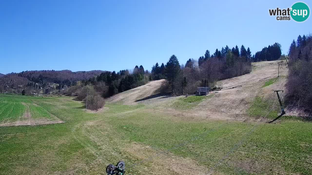 Webcam Smučišče Senožeta – Ski Resort Live View near Bohinj