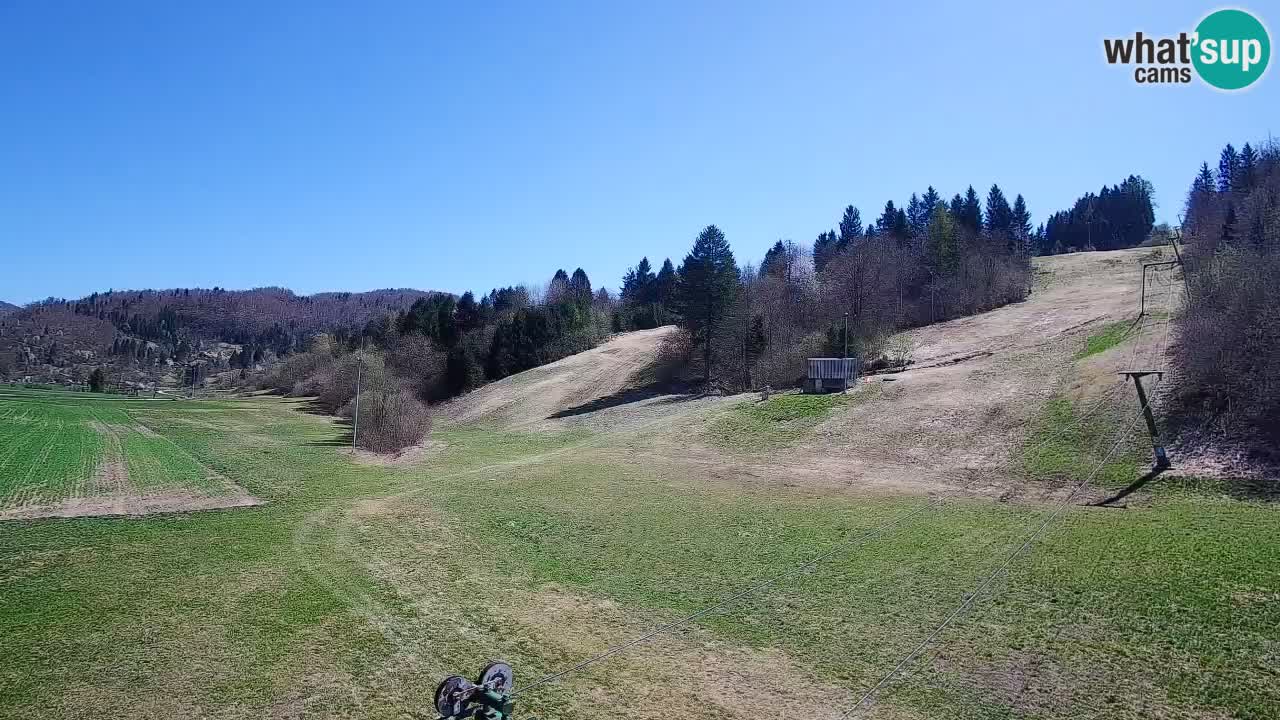 Webcam Smučišče Senožeta – Stazione sciistica a Srednja Vas vicino Bohinj