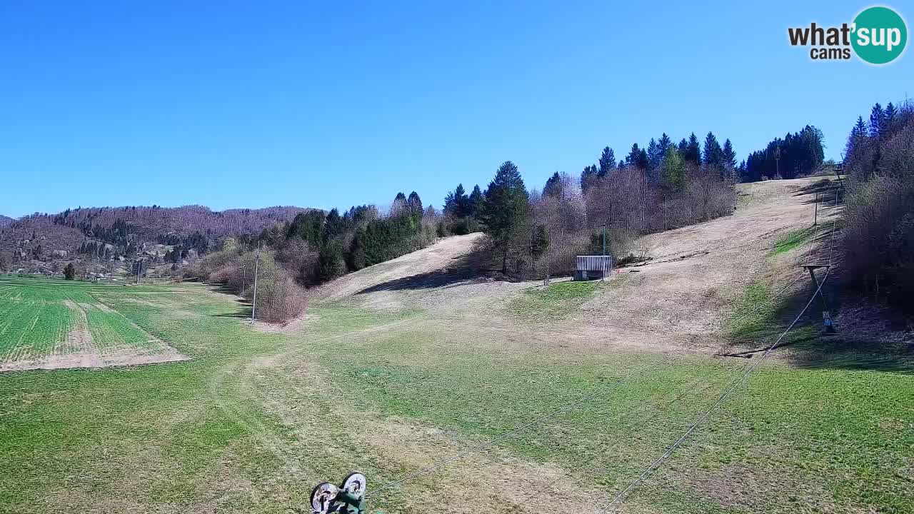 Webcam Smučišče Senožeta – Ski Resort Live View near Bohinj