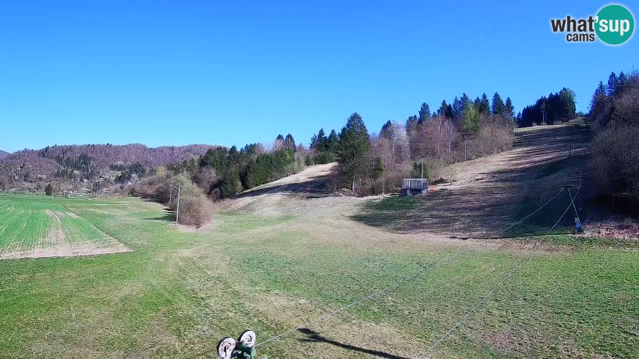 Webcam Smučišče Senožeta – Stazione sciistica a Srednja Vas vicino Bohinj