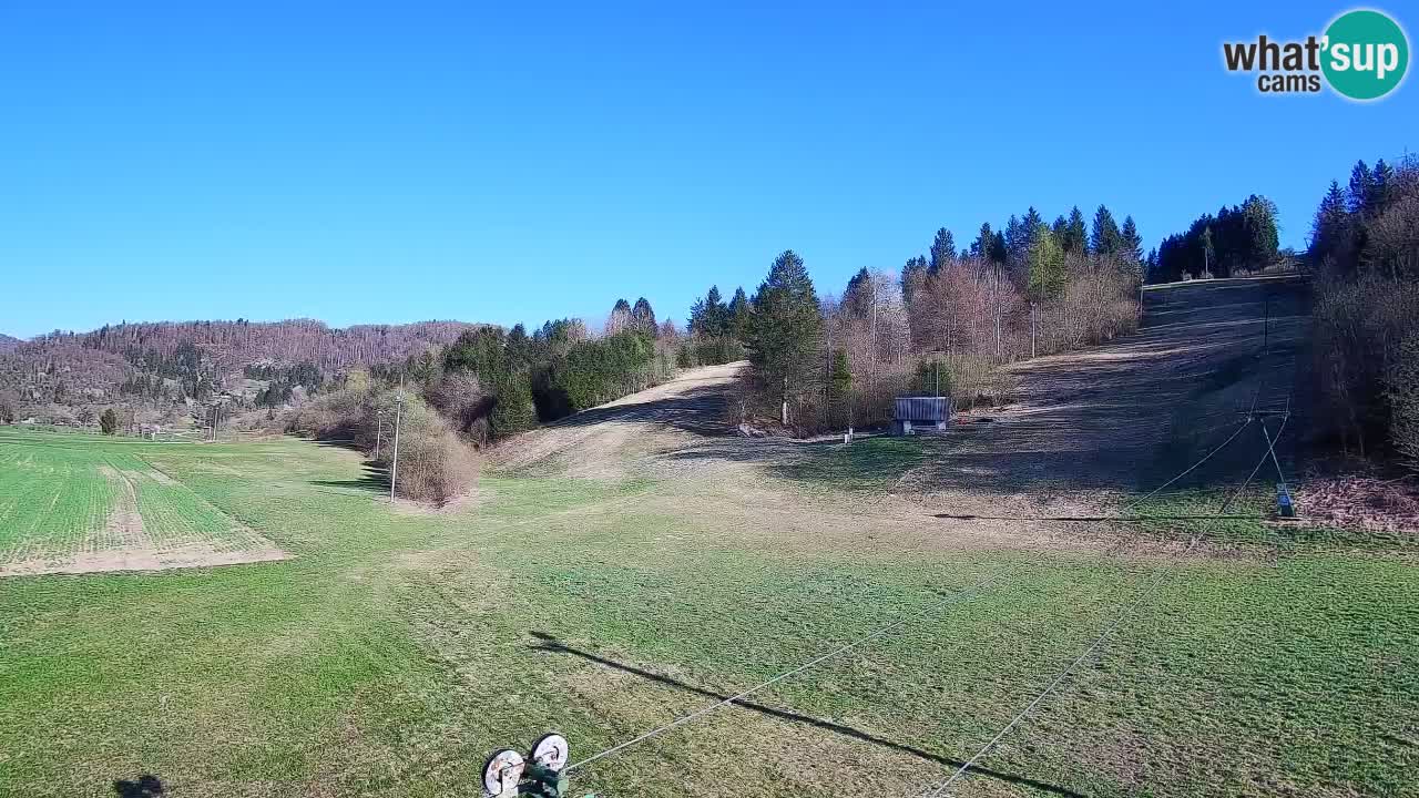 Web kamera Smučišče Senožeta – Skijalište u Srednjoj Vasi kod Bohinja