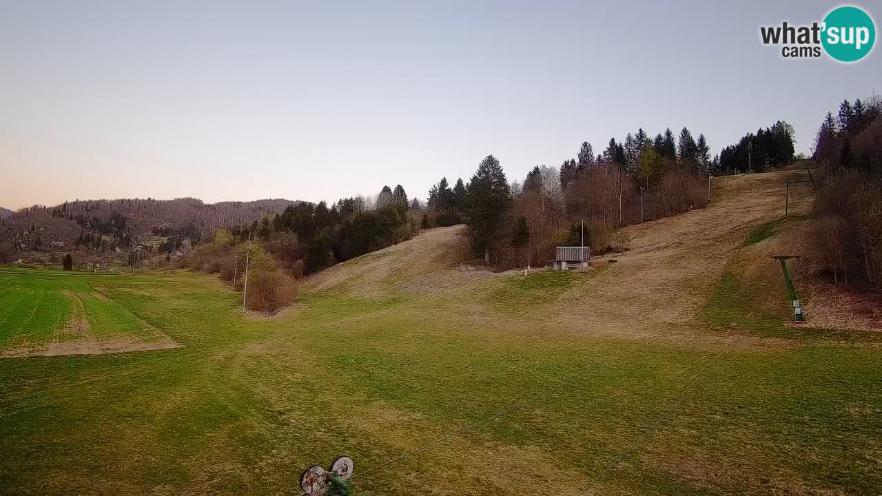 Webcam Smučišče Senožeta – Ski Resort Live View near Bohinj