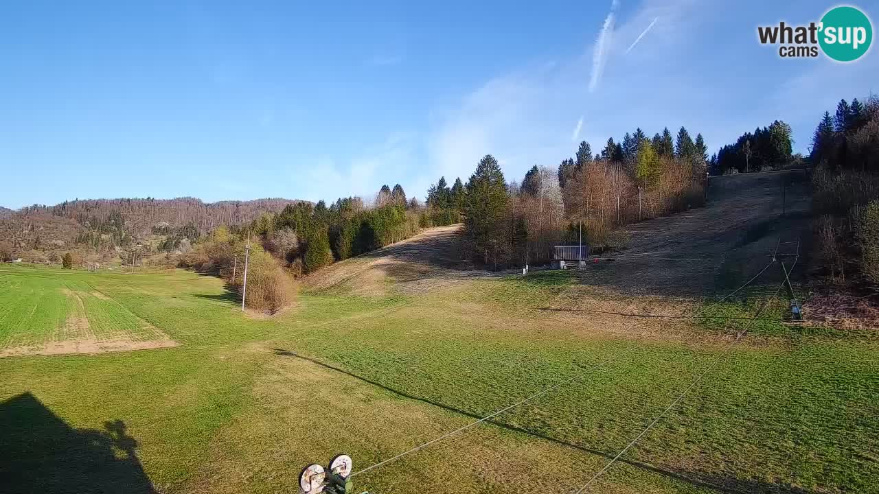 Web kamera Smučišče Senožeta – Skijalište u Srednjoj Vasi kod Bohinja