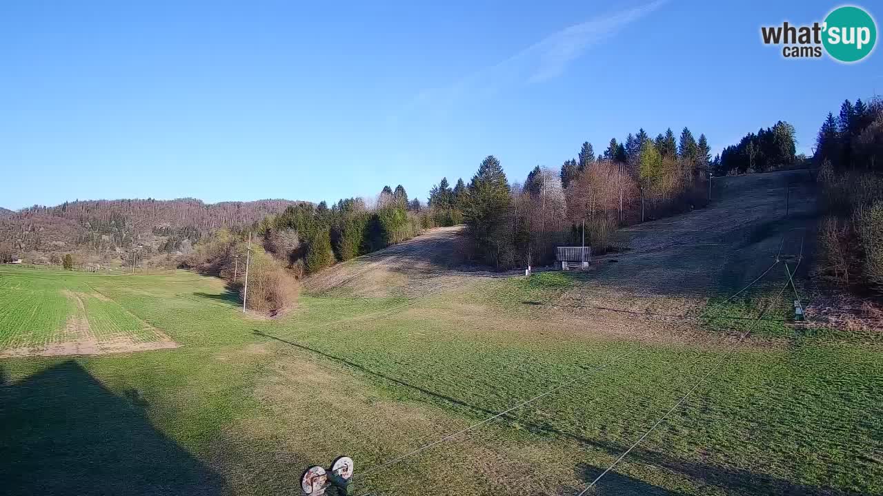 Webcam Smučišče Senožeta – Stazione sciistica a Srednja Vas vicino Bohinj