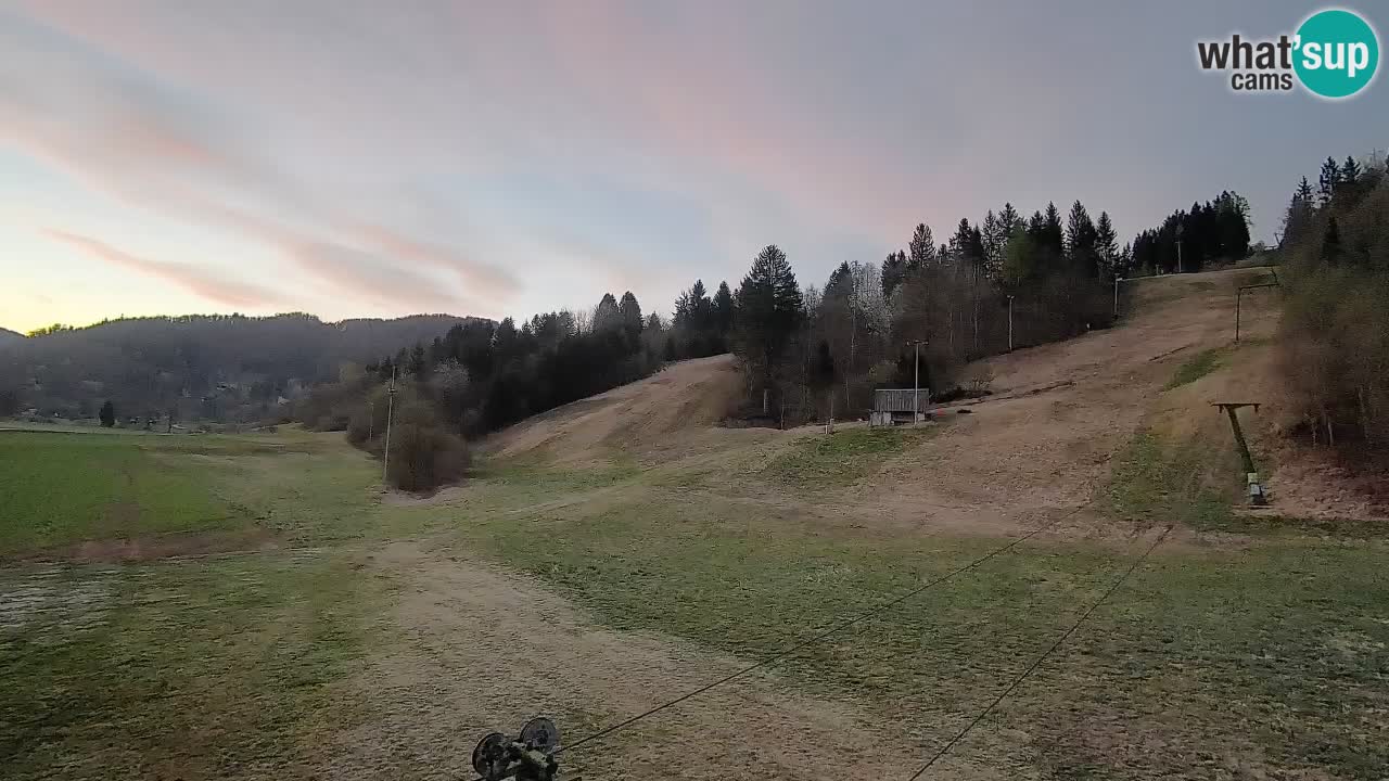 Webcam Smučišče Senožeta – Ski Resort Live View near Bohinj