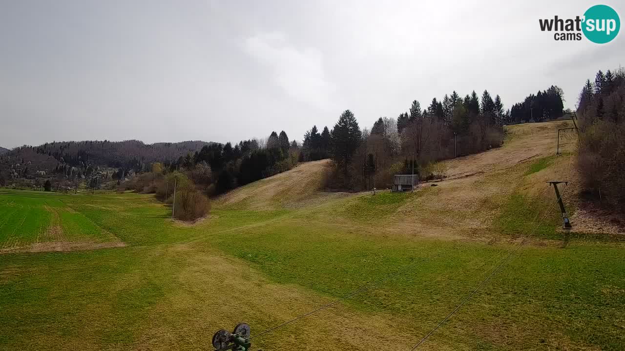 Web kamera Smučišče Senožeta – Skijalište u Srednjoj Vasi kod Bohinja