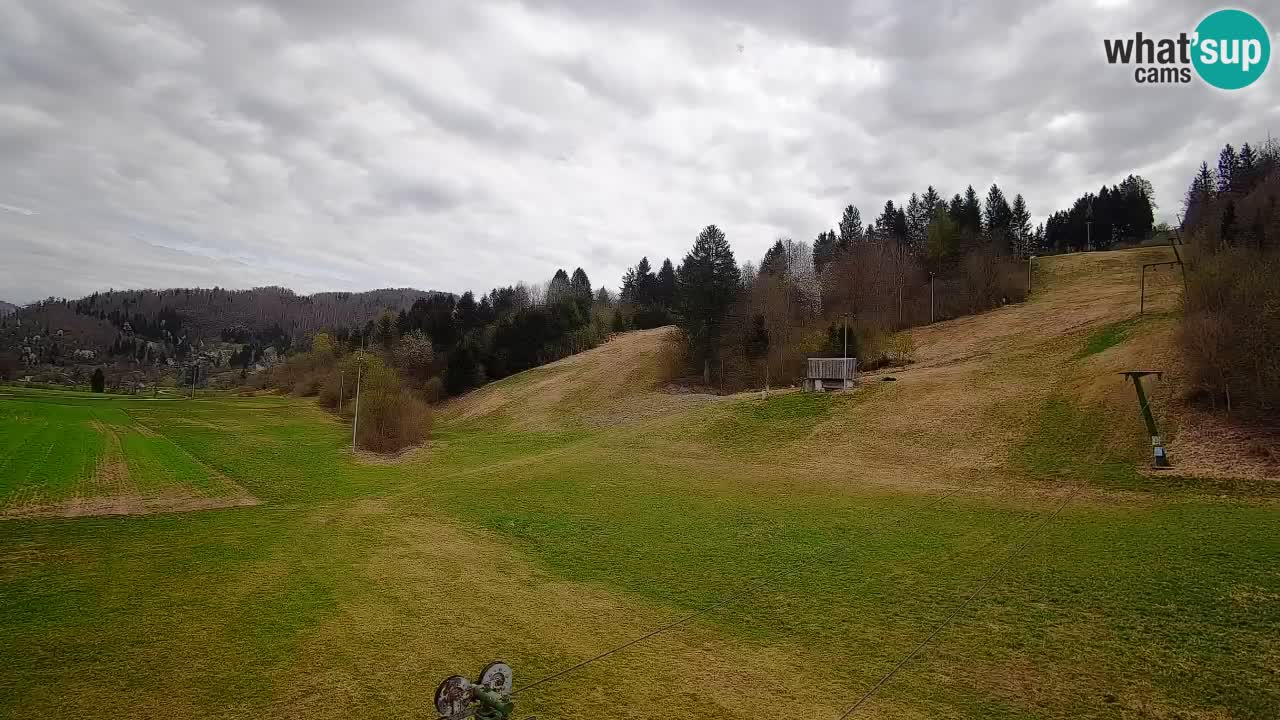 Web kamera Smučišče Senožeta – Skijalište u Srednjoj Vasi kod Bohinja