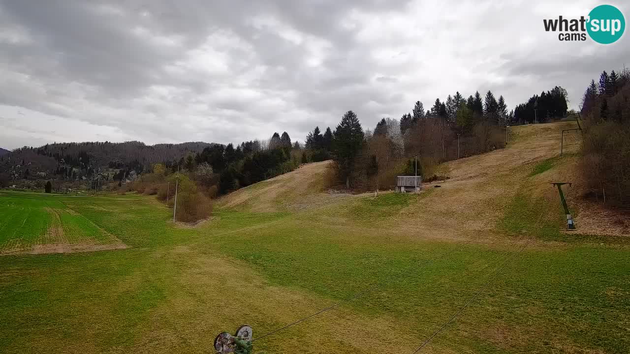 Web kamera Smučišče Senožeta – Skijalište u Srednjoj Vasi kod Bohinja