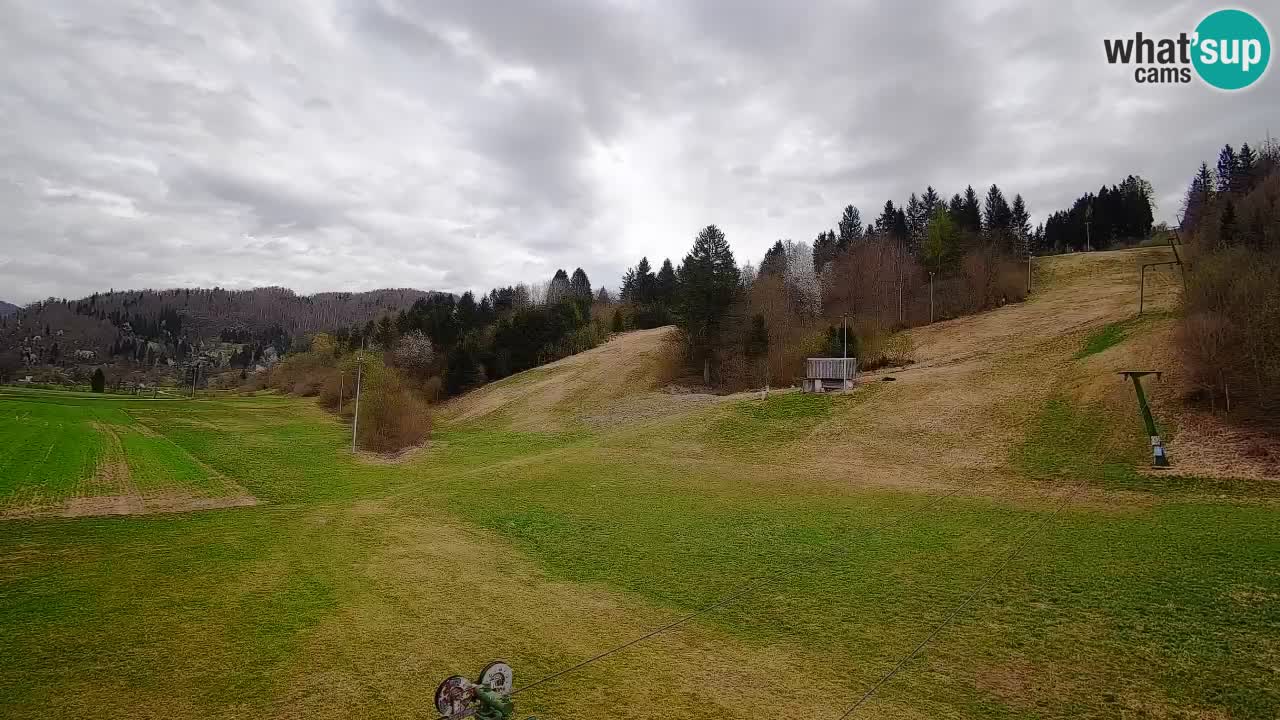 Webcam Smučišče Senožeta – Ski Resort Live View near Bohinj