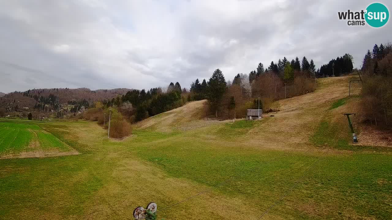 Webcam Smučišče Senožeta – Ski Resort Live View near Bohinj
