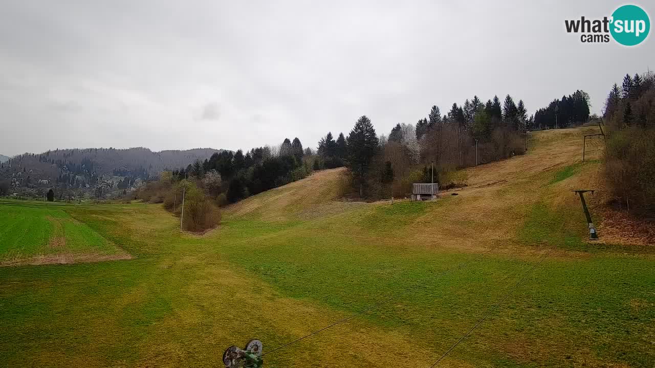 Webcam Smučišče Senožeta – Stazione sciistica a Srednja Vas vicino Bohinj