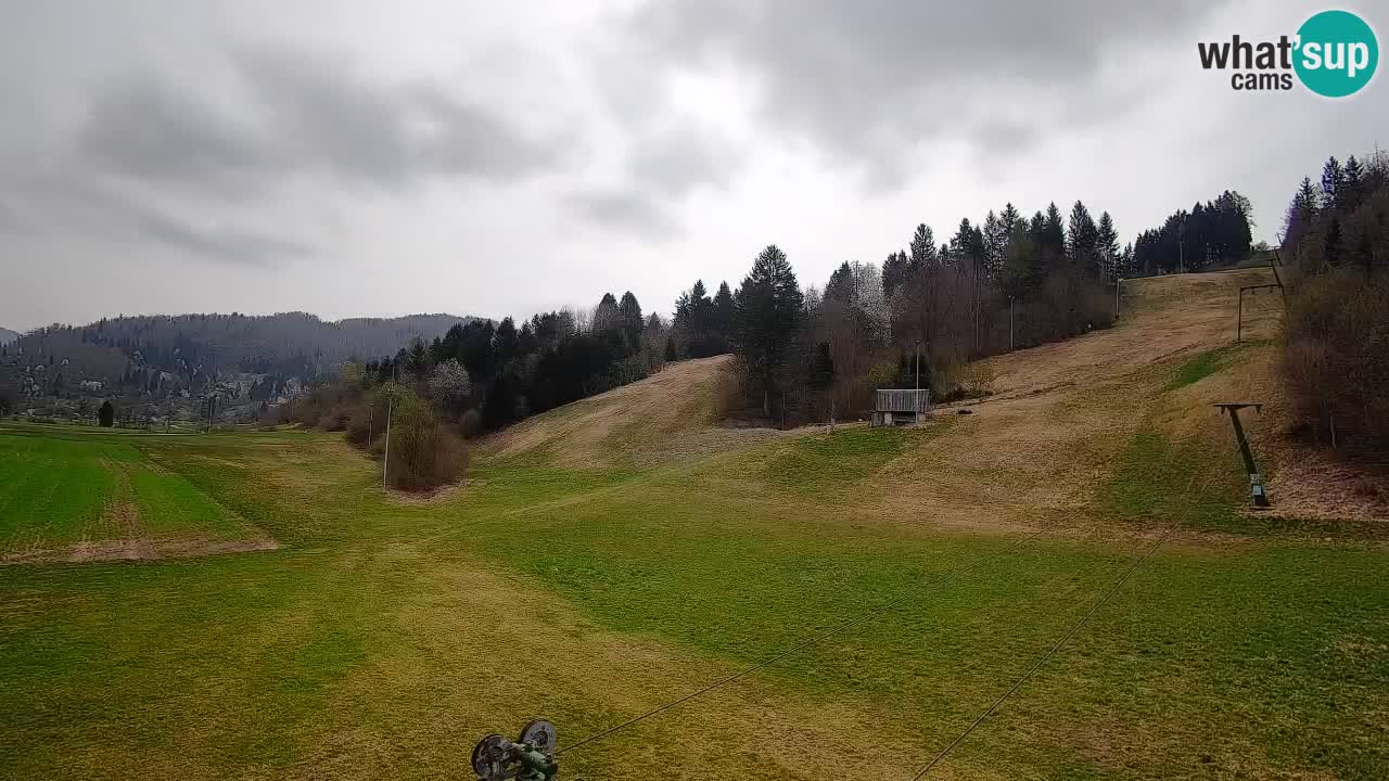 Web kamera Smučišče Senožeta – Skijalište u Srednjoj Vasi kod Bohinja