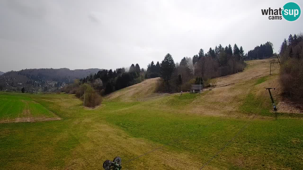 Webcam Smučišče Senožeta – Ski Resort Live View near Bohinj