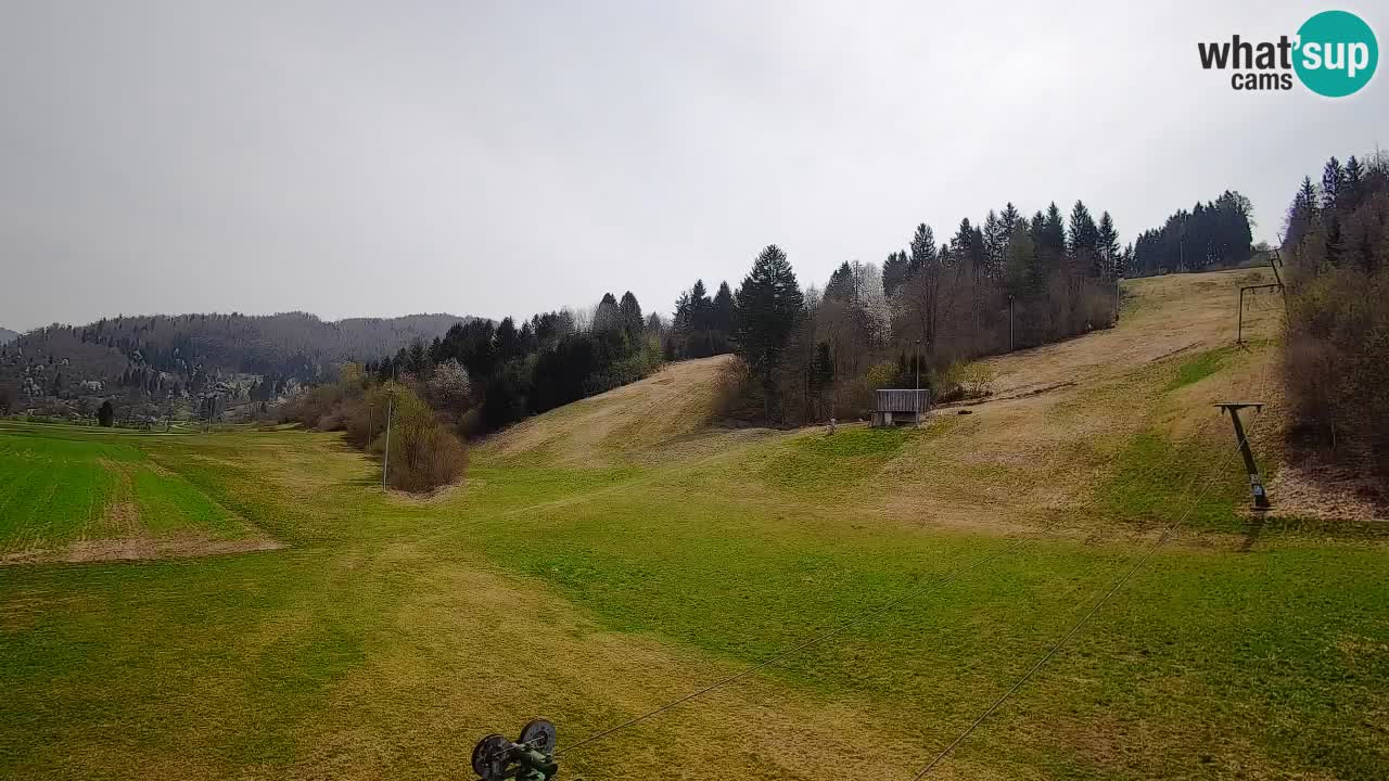 Webcam Smučišče Senožeta – Ski Resort Live View near Bohinj