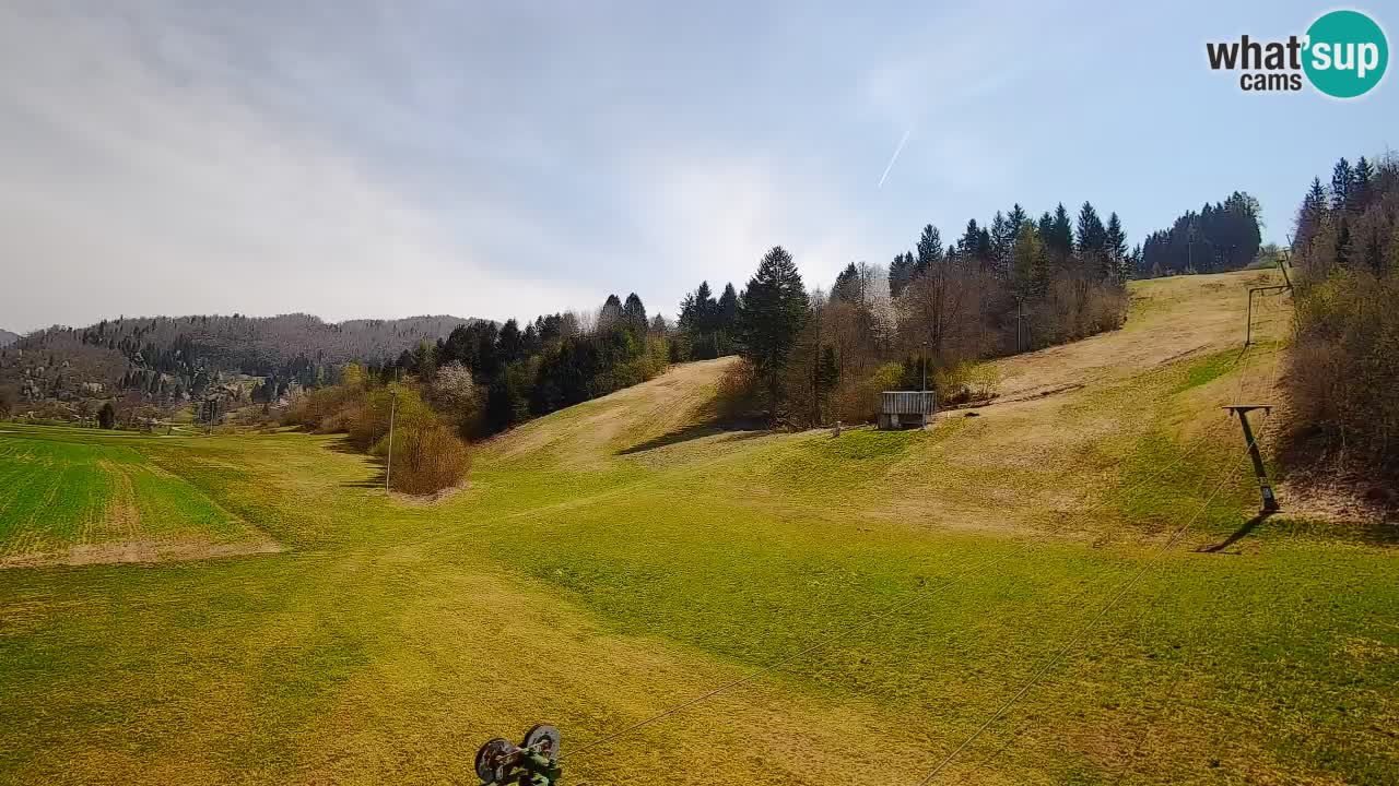 Web kamera Smučišče Senožeta – Skijalište u Srednjoj Vasi kod Bohinja