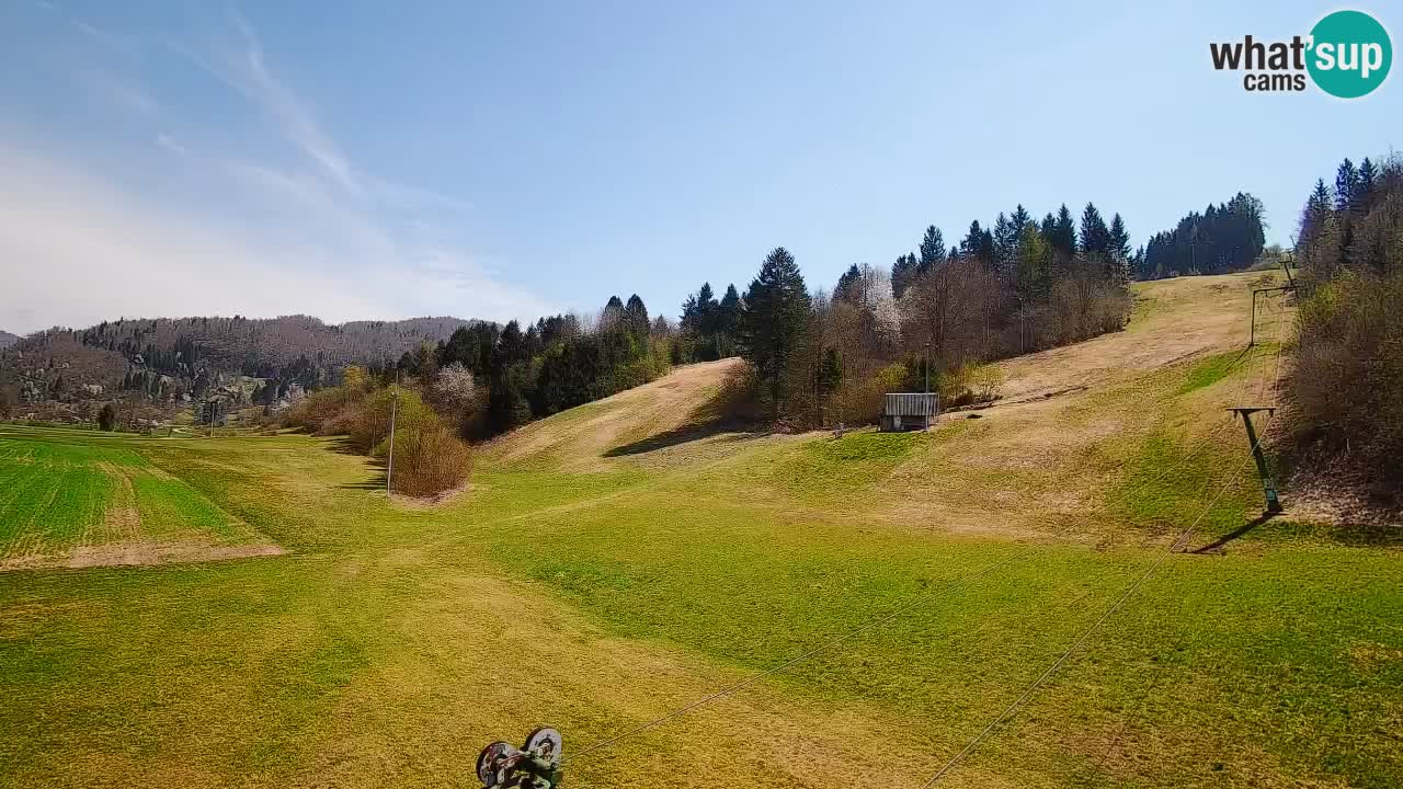 Webcam Smučišče Senožeta – Ski Resort Live View near Bohinj