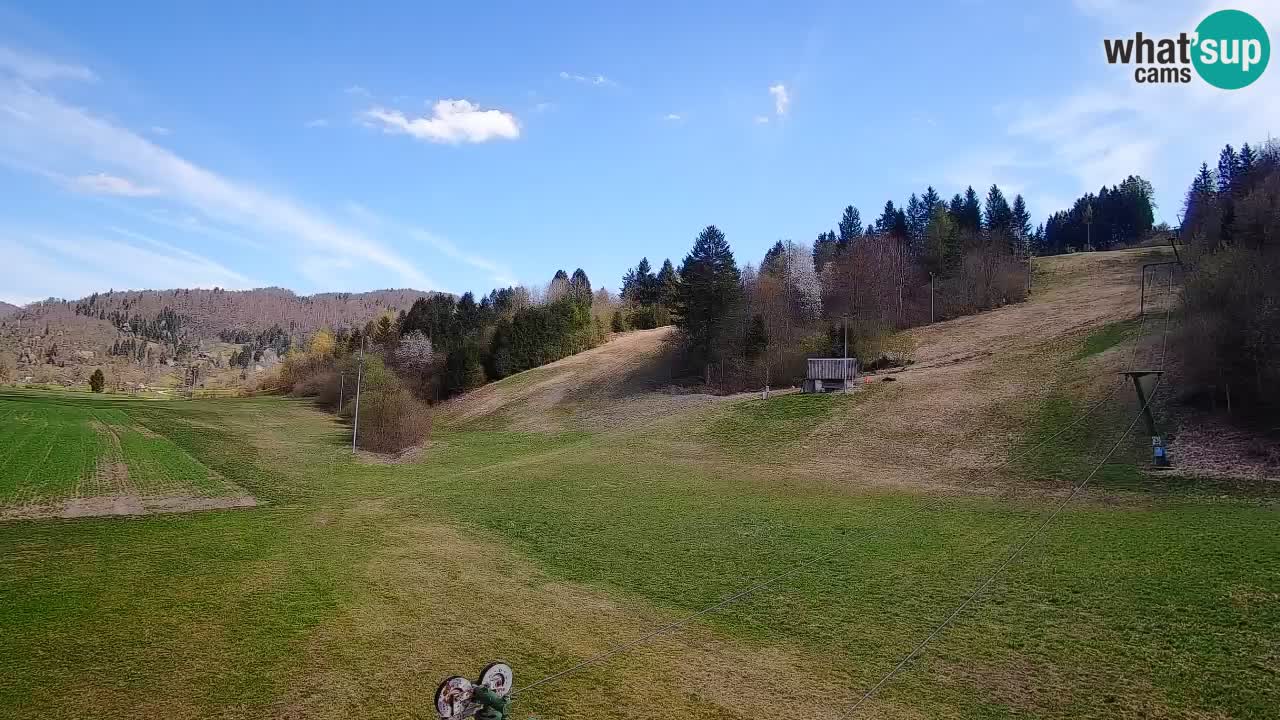 Webcam Smučišče Senožeta – Stazione sciistica a Srednja Vas vicino Bohinj