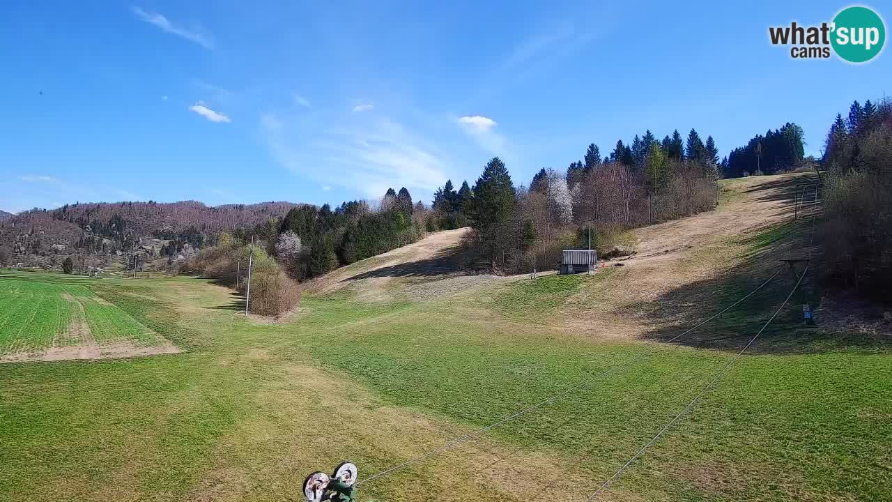 Webcam Smučišče Senožeta – Ski Resort Live View near Bohinj