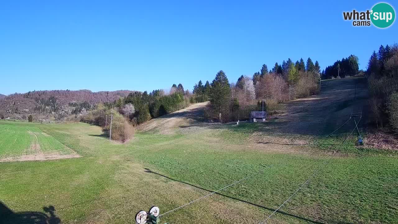 Webcam Smučišče Senožeta – Ski Resort Live View near Bohinj