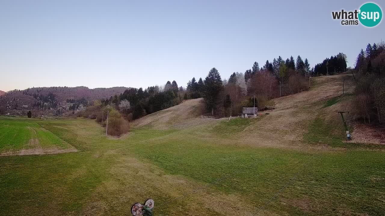 Webcam Smučišče Senožeta – Ski Resort Live View near Bohinj