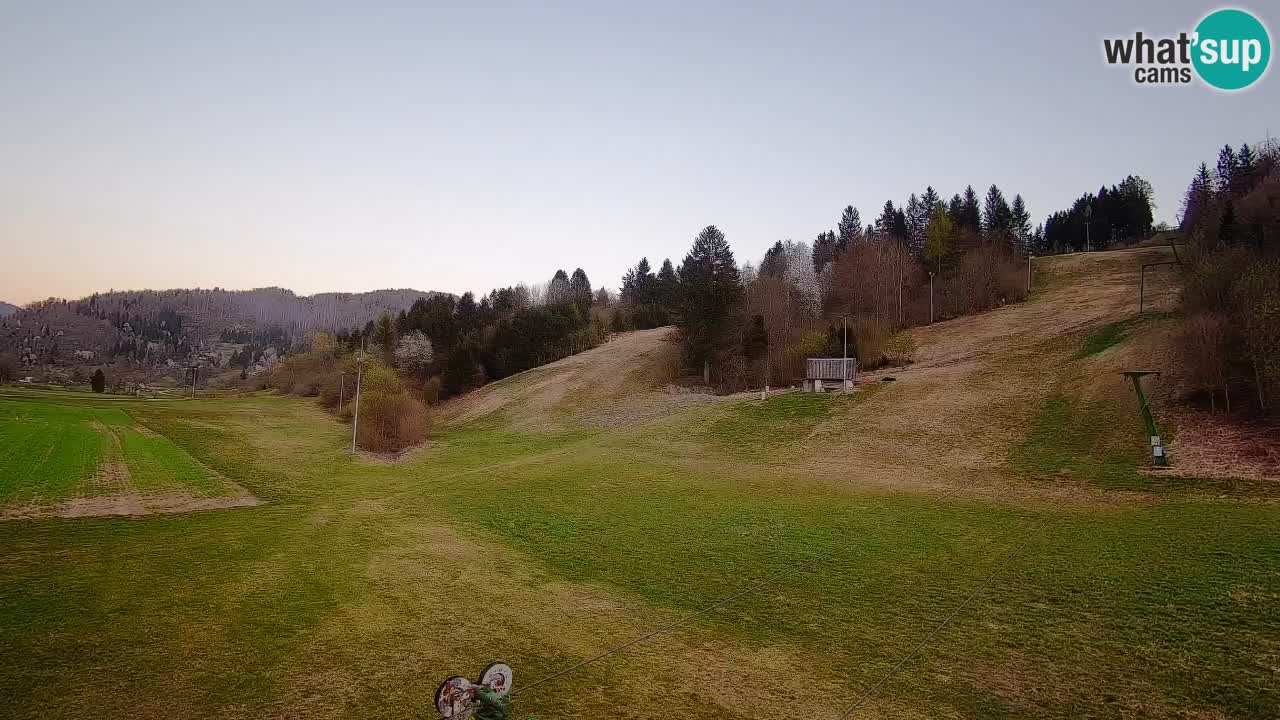 Webcam Smučišče Senožeta – Ski Resort Live View near Bohinj