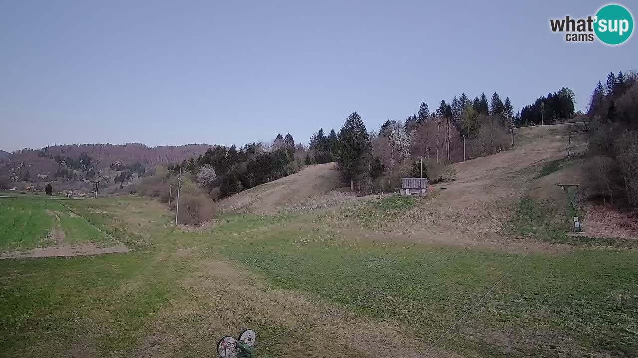 Webcam Smučišče Senožeta – Ski Resort Live View near Bohinj