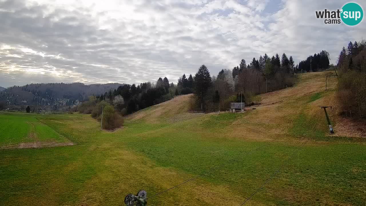 Web kamera Smučišče Senožeta – Skijalište u Srednjoj Vasi kod Bohinja