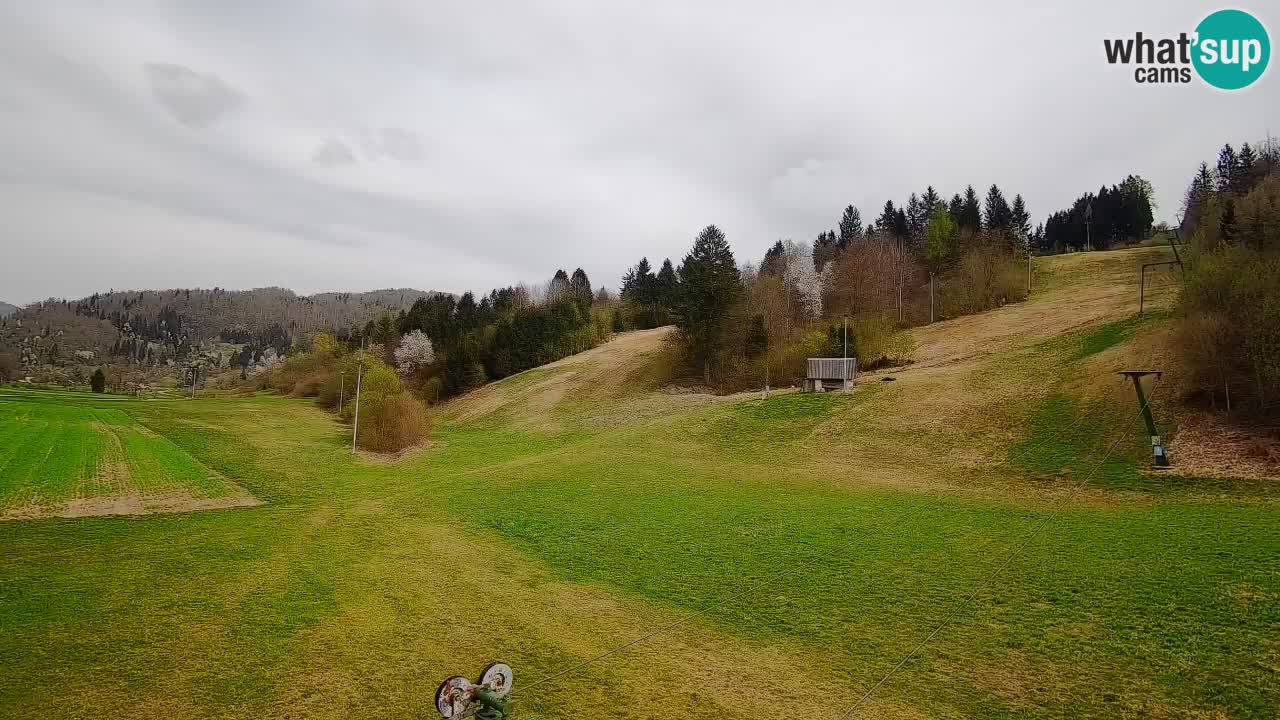 Spletna kamera Smučišče Senožeta – smučarsko središče v Srednji vasi pri Bohinju
