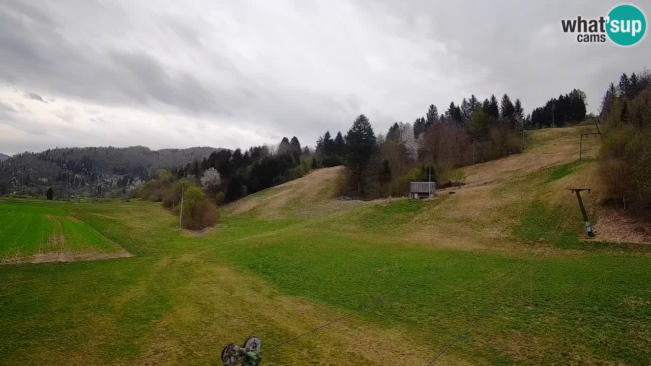 Webcam Smučišče Senožeta – Ski Resort Live View near Bohinj
