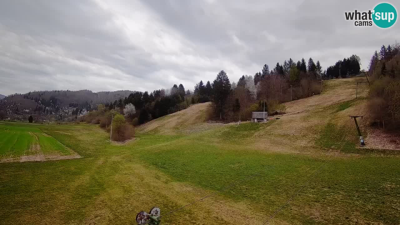 Webcam Smučišče Senožeta – Stazione sciistica a Srednja Vas vicino Bohinj