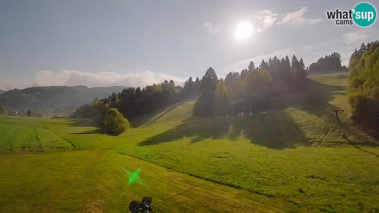 Webcam Smučišče Senožeta – Stazione sciistica a Srednja Vas vicino Bohinj