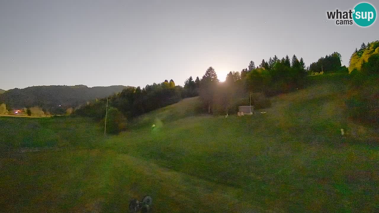 Webcam Smučišče Senožeta – Stazione sciistica a Srednja Vas vicino Bohinj