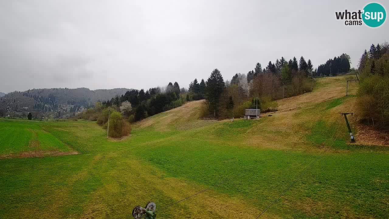 Webcam Smučišče Senožeta – Ski Resort Live View near Bohinj
