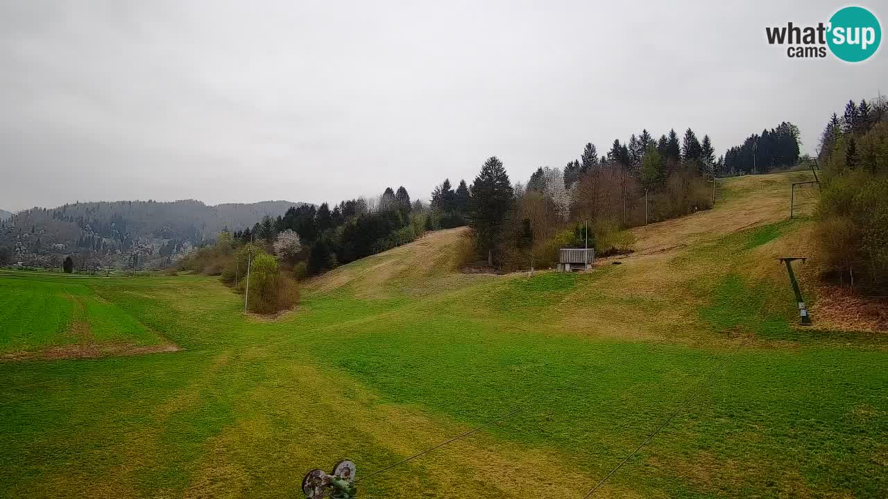 Webcam Smučišče Senožeta – Ski Resort Live View near Bohinj
