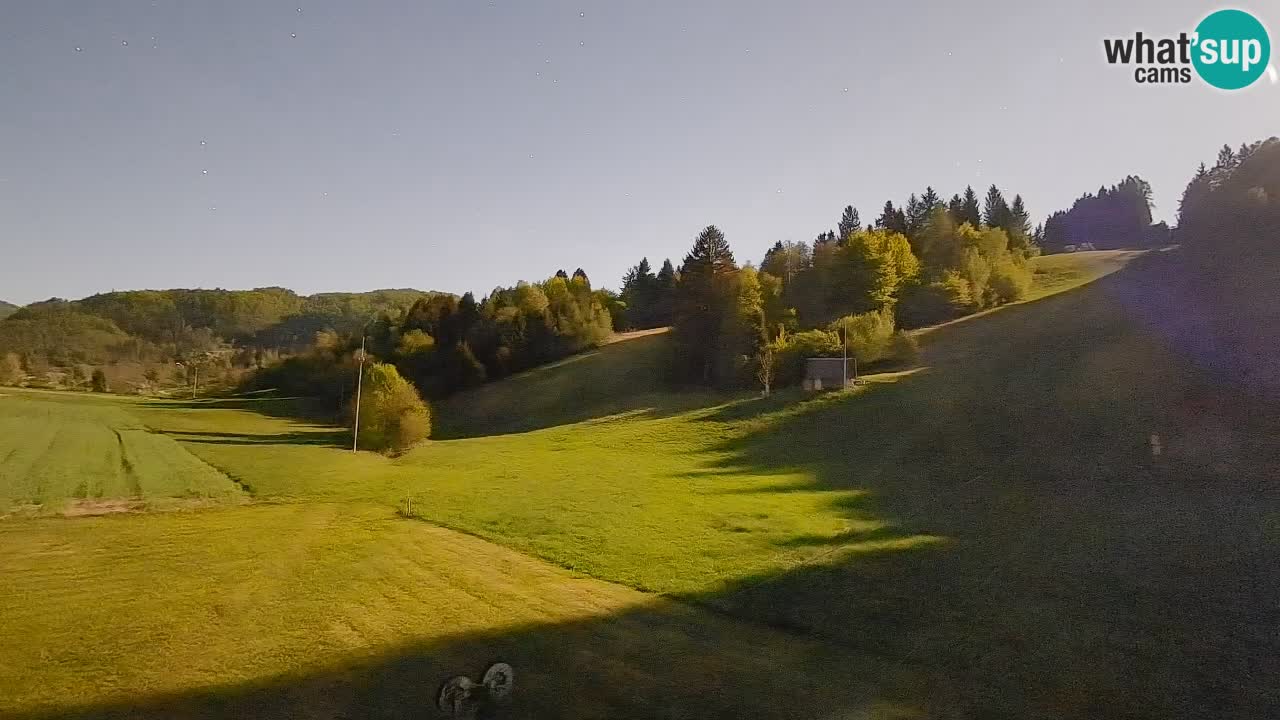 Webcam Smučišče Senožeta – Ski Resort Live View near Bohinj