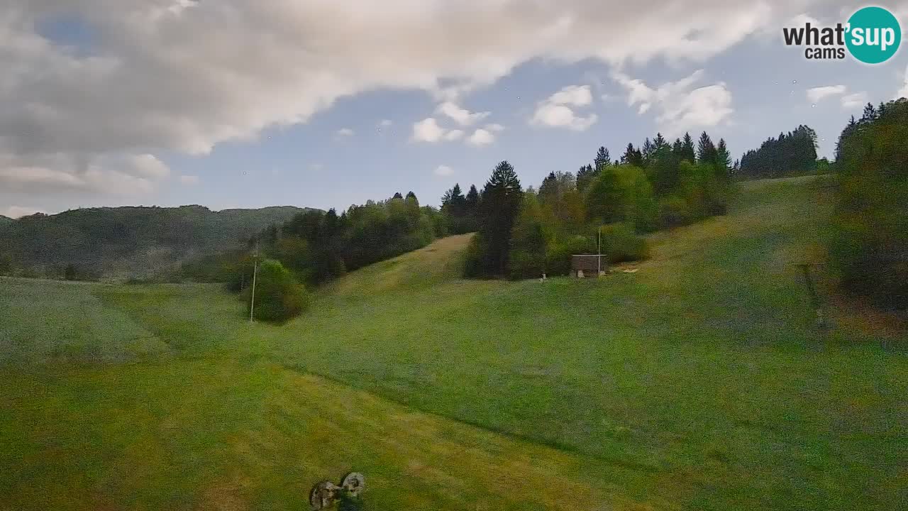 Webcam Smučišče Senožeta – Stazione sciistica a Srednja Vas vicino Bohinj