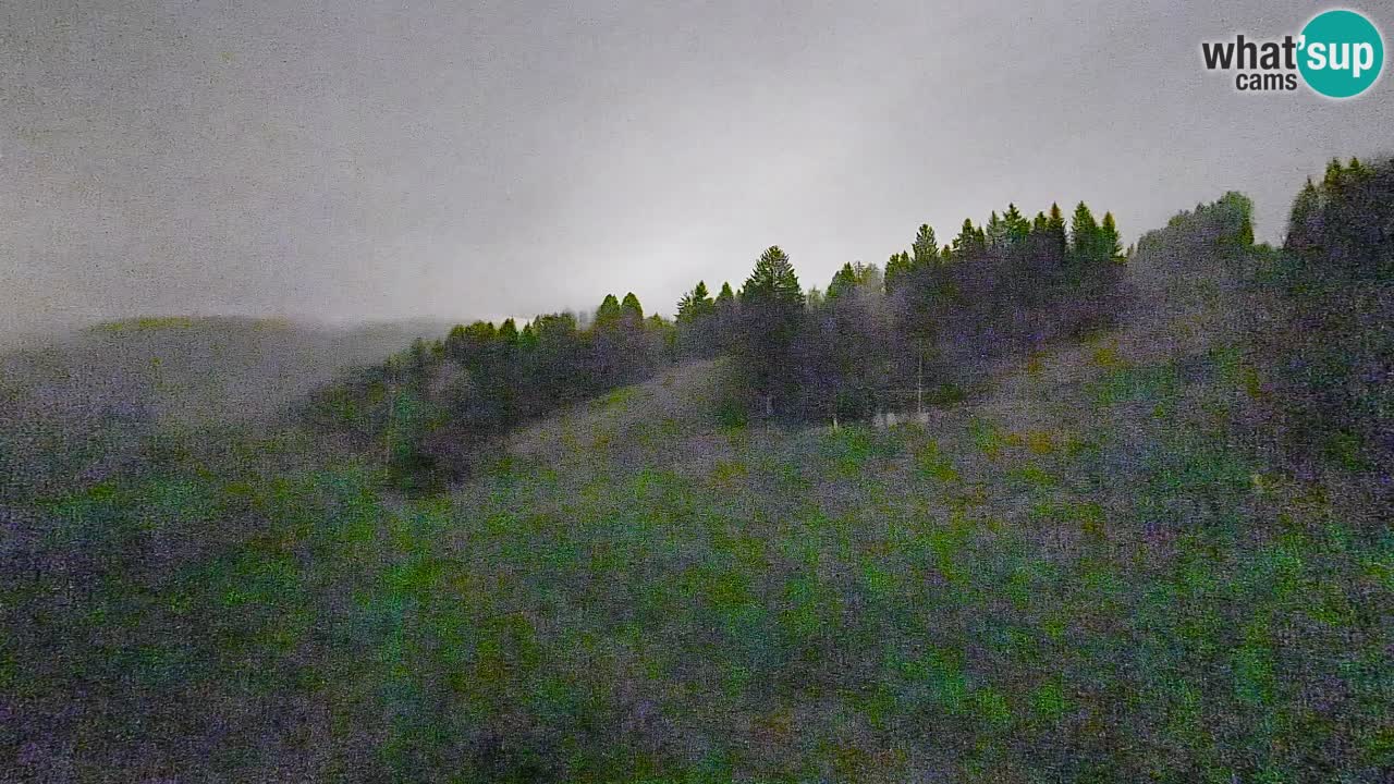 Cámara web Smučišče Senožeta – Estación de esquí en Srednja Vas cerca de Bohinj