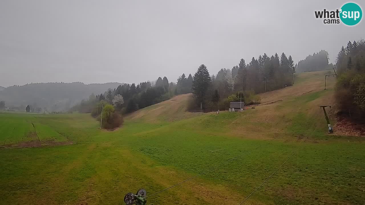 Webcam Smučišče Senožeta – Ski Resort Live View near Bohinj