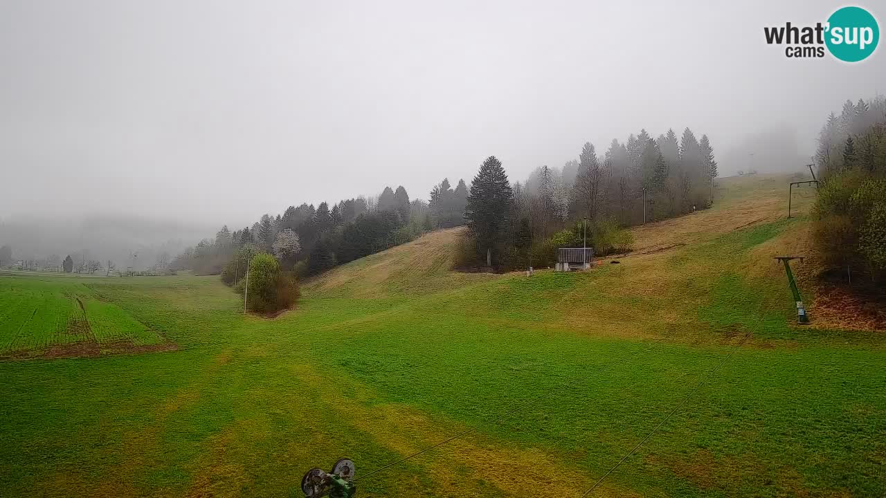 Webcam Smučišče Senožeta – Ski Resort Live View near Bohinj