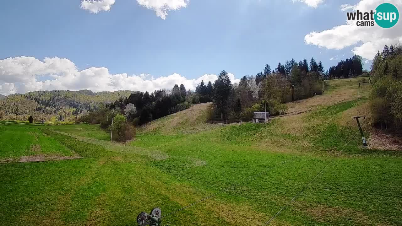 Webcam Smučišče Senožeta – Stazione sciistica a Srednja Vas vicino Bohinj