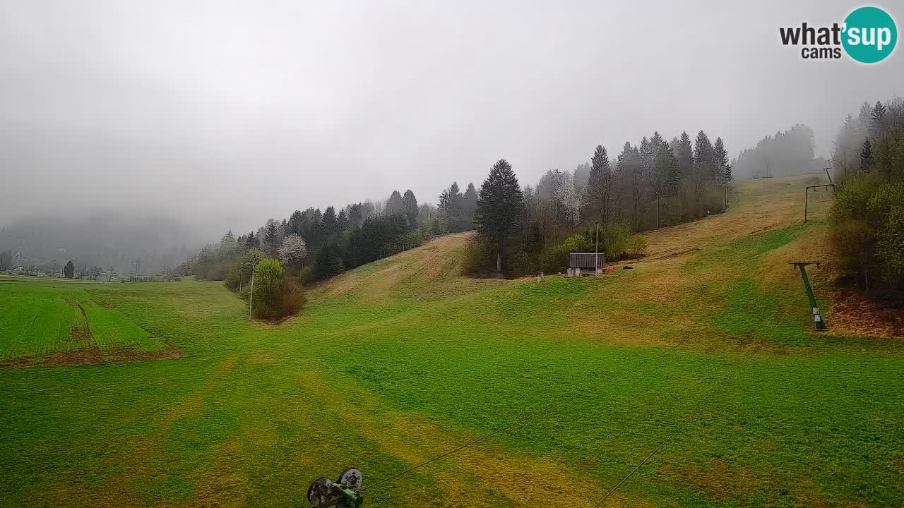 Webcam Smučišče Senožeta – Ski Resort Live View near Bohinj