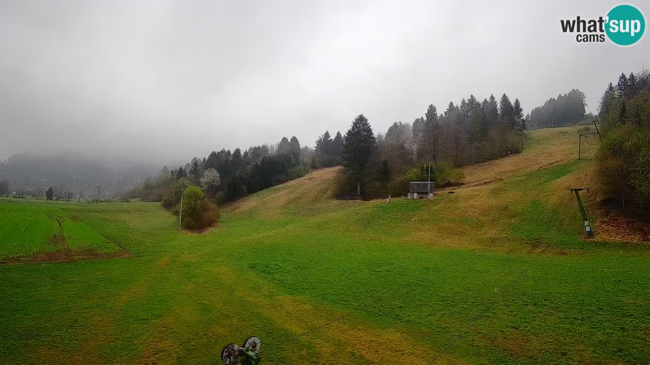 Webcam Smučišče Senožeta – Station de ski à Srednja Vas près de Bohinj