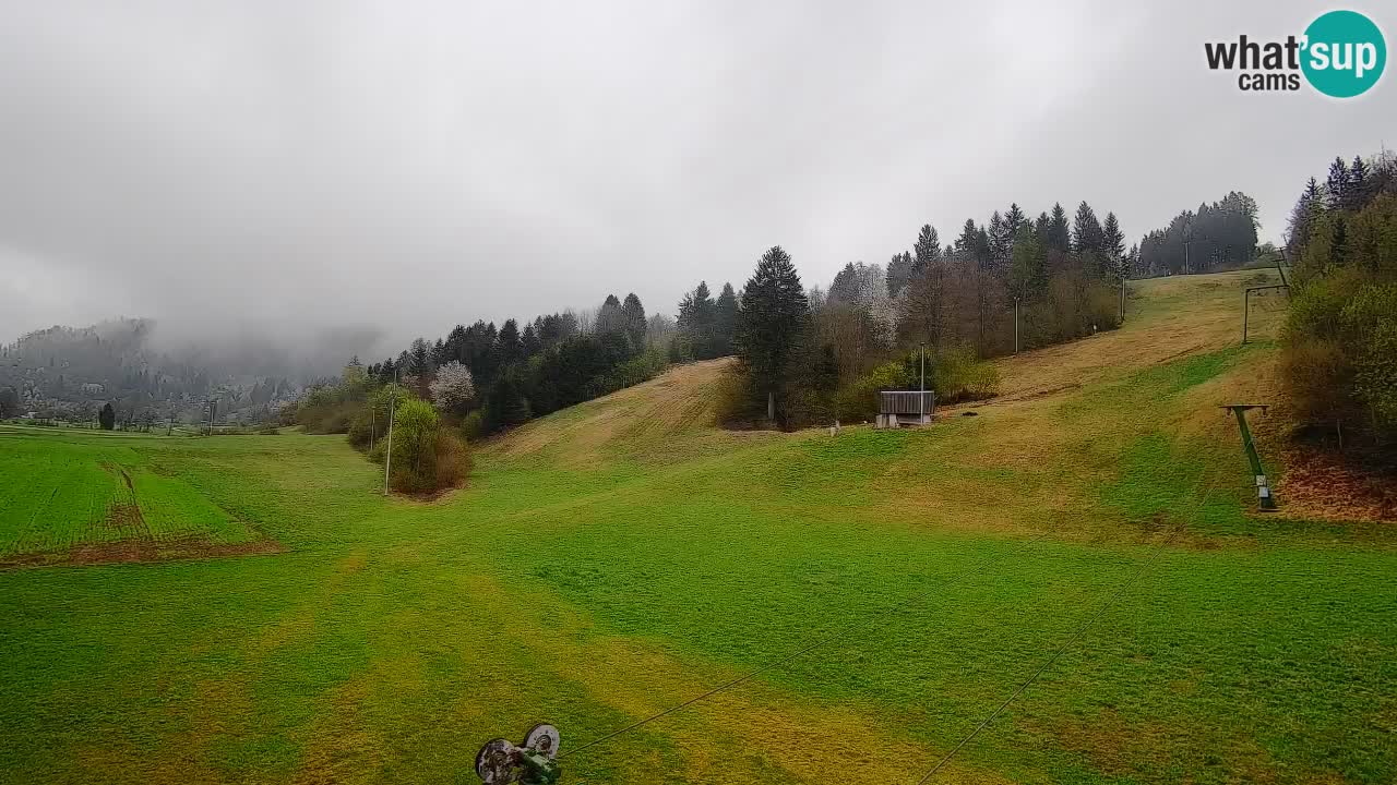 Webcam Smučišče Senožeta – Ski Resort Live View near Bohinj
