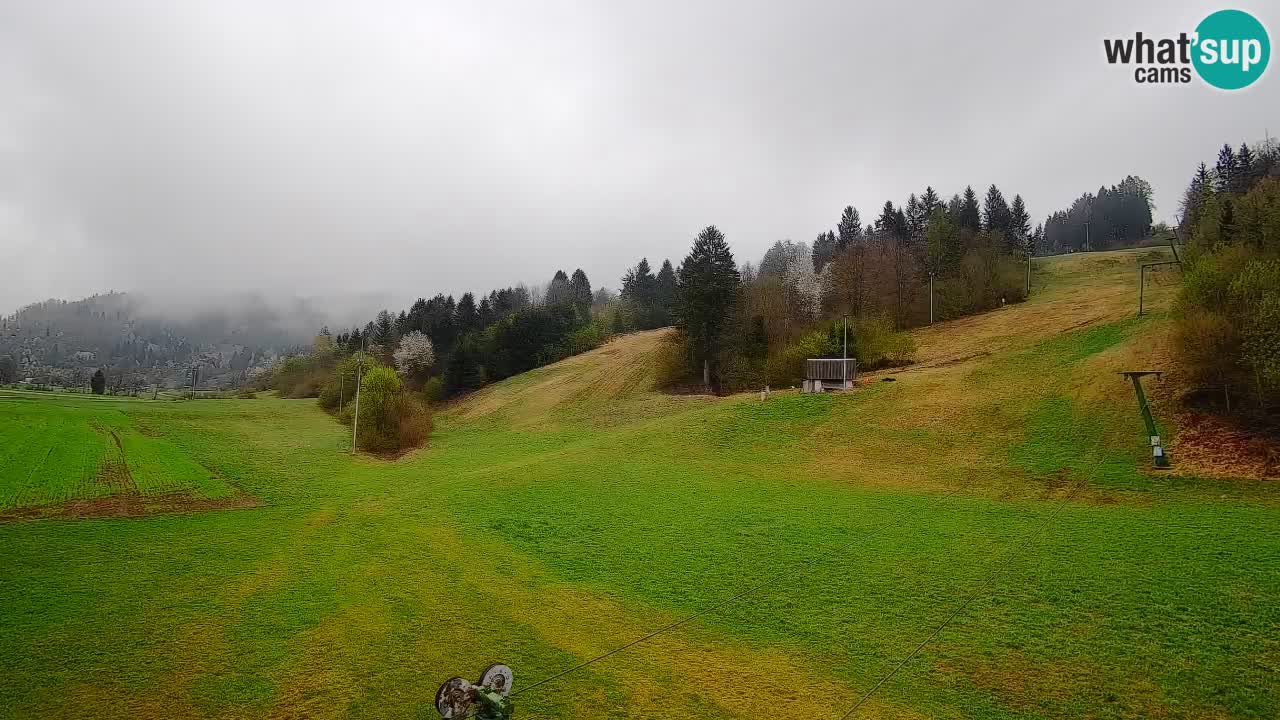 Webcam Smučišče Senožeta – Stazione sciistica a Srednja Vas vicino Bohinj