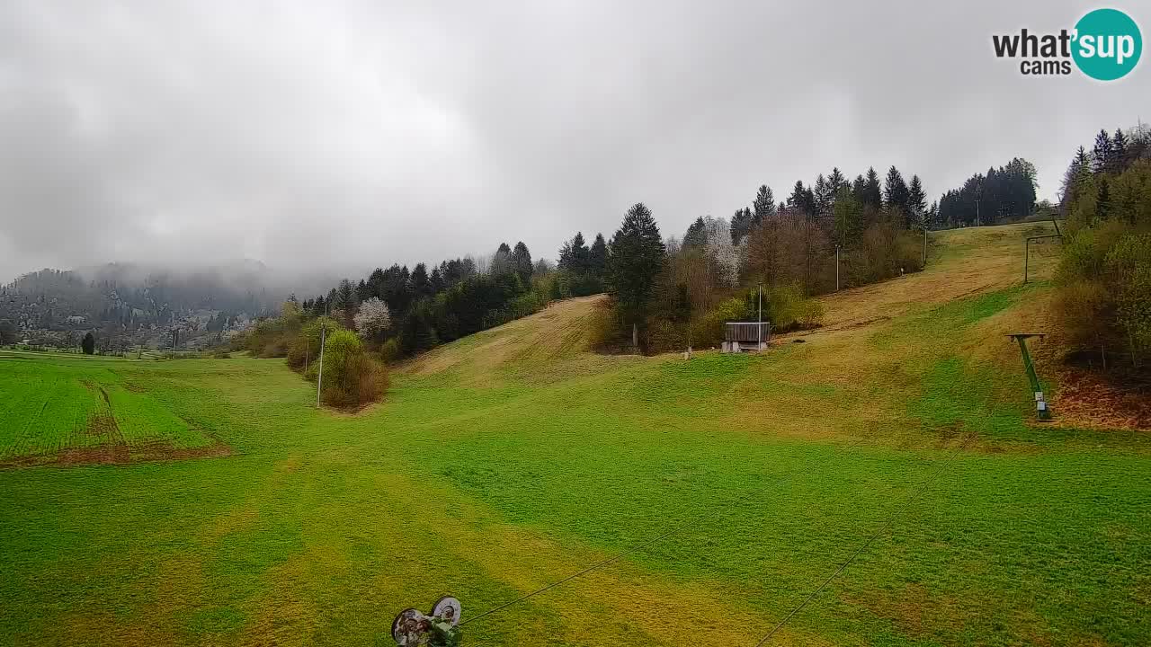 Webcam Smučišče Senožeta – Ski Resort Live View near Bohinj