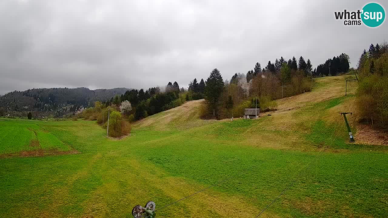 Webcam Smučišče Senožeta – Stazione sciistica a Srednja Vas vicino Bohinj